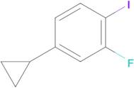 4-Cyclopropyl-2-fluoro-1-iodobenzene