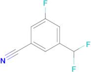 3-(Difluoromethyl)-5-fluorobenzonitrile