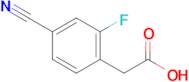 2-(4-Cyano-2-fluorophenyl)acetic acid