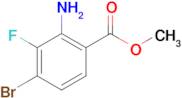 Methyl 2-amino-4-bromo-3-fluorobenzoate