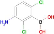 (3-Amino-2,6-dichlorophenyl)boronic acid