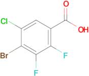 4-Bromo-5-chloro-2,3-difluorobenzoic acid