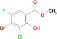 Methyl 4-bromo-3-chloro-5-fluoro-2-hydroxybenzoate