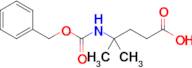 4-(((Benzyloxy)carbonyl)amino)-4-methylpentanoic acid