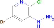 5-Bromo-2-chloro-3-hydrazinylpyridine