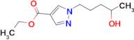 Ethyl 1-(4-hydroxypentyl)-1H-pyrazole-4-carboxylate