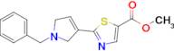 Methyl 2-(1-benzyl-2,5-dihydro-1H-pyrrol-3-yl)thiazole-5-carboxylate