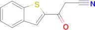 3-(Benzo[b]thiophen-2-yl)-3-oxopropanenitrile