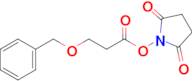 2,5-Dioxopyrrolidin-1-yl 3-(benzyloxy)propanoate