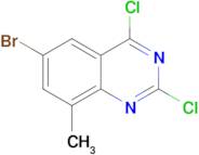 6-Bromo-2,4-dichloro-8-methylquinazoline