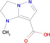 1-Methyl-2,3-dihydro-1H-imidazo[1,2-b]pyrazole-7-carboxylic acid