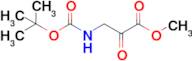 Methyl 3-((tert-butoxycarbonyl)amino)-2-oxopropanoate