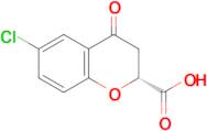 (R)-6-Chloro-4-oxochromane-2-carboxylic acid