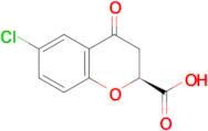 (S)-6-Chloro-4-oxochroman-2-carboxylic acid