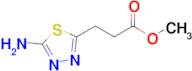 Methyl 3-(5-amino-1,3,4-thiadiazol-2-yl)propanoate