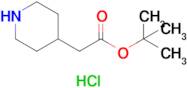 tert-Butyl 2-(piperidin-4-yl)acetate hydrochloride