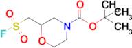 tert-Butyl 2-((fluorosulfonyl)methyl)morpholine-4-carboxylate