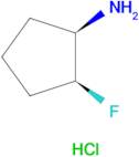 (1R,2S)-2-Fluorocyclopentanamine hydrochloride