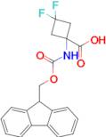 1-((((9H-Fluoren-9-yl)methoxy)carbonyl)amino)-3,3-difluorocyclobutanecarboxylic acid