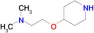 N,N-Dimethyl-2-(piperidin-4-yloxy)ethanamine