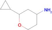 2-Cyclopropyltetrahydro-2H-pyran-4-amine