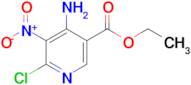 Ethyl 4-amino-6-chloro-5-nitronicotinate