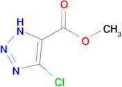 methyl 4-chloro-1H-1,2,3-triazole-5-carboxylate