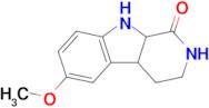 6-Methoxy-2,3,4,4a,9,9a-hexahydro-1H-pyrido[3,4-b]indol-1-one