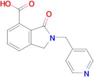 3-Oxo-2-(pyridin-4-ylmethyl)isoindoline-4-carboxylic acid