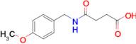 4-((4-Methoxybenzyl)amino)-4-oxobutanoic acid