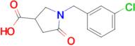 1-(3-Chlorobenzyl)-5-oxopyrrolidine-3-carboxylic acid