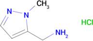 (1-Methyl-1H-pyrazol-5-yl)methanamine hydrochloride