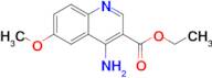 Ethyl 4-amino-6-methoxyquinoline-3-carboxylate