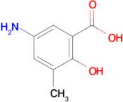 5-Amino-2-hydroxy-3-methylbenzoic acid