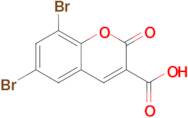 6,8-Dibromo-2-oxo-2H-chromene-3-carboxylic acid