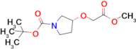 Tert-butyl (R)-3-(2-methoxy-2-oxoethoxy)pyrrolidine-1-carboxylate