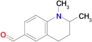 1,2-Dimethyl-1,2,3,4-tetrahydroquinoline-6-carbaldehyde