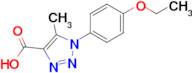 1-(4-Ethoxyphenyl)-5-methyl-1H-1,2,3-triazole-4-carboxylic acid