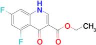 Ethyl 5,7-difluoro-4-oxo-1,4-dihydroquinoline-3-carboxylate