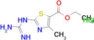Ethyl 2-guanidino-4-methylthiazole-5-carboxylate hydrochloride