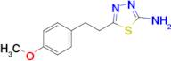 5-[2-(4-Methoxyphenyl)ethyl]-1,3,4-thiadiazol-2-amine