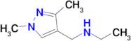 N-((1,3-dimethyl-1H-pyrazol-4-yl)methyl)ethanamine