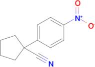 1-(4-Nitrophenyl)cyclopentane-1-carbonitrile