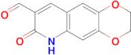 7-oxo-2H,3H,6H,7H-[1,4]dioxino[2,3-g]quinoline-8-carbaldehyde