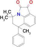 4,4,6-Trimethyl-6-phenyl-5,6-dihydro-4H-pyrrolo[3,2,1-ij]quinoline-1,2-dione