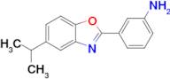 3-(5-Isopropylbenzo[d]oxazol-2-yl)aniline