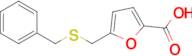 5-((Benzylthio)methyl)furan-2-carboxylic acid