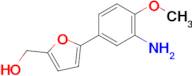 (5-(3-Amino-4-methoxyphenyl)furan-2-yl)methanol