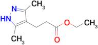 Ethyl 3-(3,5-dimethyl-1H-pyrazol-4-yl)propanoate