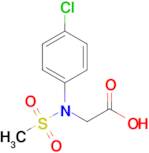 N-(4-chlorophenyl)-N-(methylsulfonyl)glycine